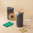 Бак для белья Brabantia 35 л, с пробковой крышкой, черный матовый (120008)