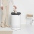 Бак для белья Brabantia 60 л, с пластиковой крышкой, белый (304880)