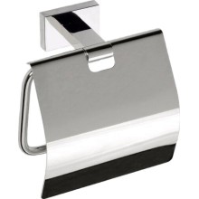 Держатель для туалетной бумаги BEMETA Plaza с крышкой, хромированный (118112012) Держатель для туалетной бумаги BEMETA Plaza с крышкой, хромированный (118112012)