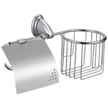 Держатель для туалетной бумаги и освежителя воздуха Solinne 15053 (2512.003) Держатель для туалетной бумаги и освежителя воздуха Solinne 15053 (2512.003)