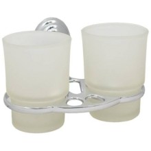 Держатель стакана для ванной Solinne 15122, двойной (2546.101) Держатель стакана для ванной Solinne 15122, двойной (2546.101)