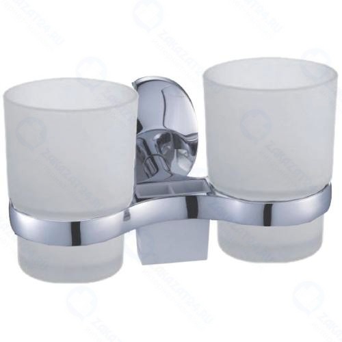 Держатель стакана для ванной Solinne 16123, двойной (2546.102)