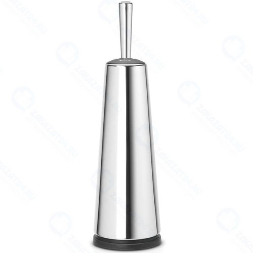 Ершик для унитаза Brabantia с держателем, стальной полированный (481123)