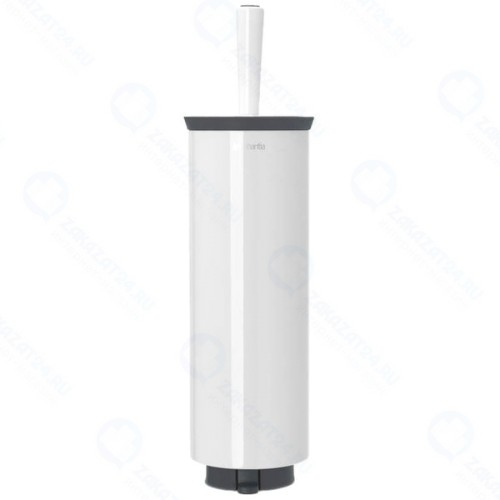 Ершик для унитаза Brabantia с держателем, белый (483325)