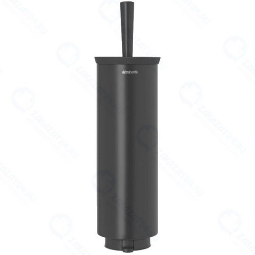 Ершик для унитаза Brabantia с держателем, черный (483349)