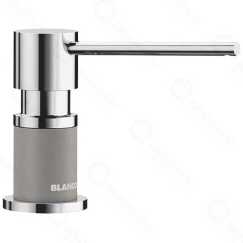 Дозатор для жидкого мыла Blanco Lato, хром/алюметаллик (525811)
