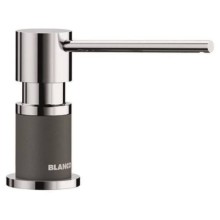 Дозатор для жидкого мыла Blanco Lato, хром/темная скала (525817)