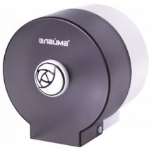 Диспансер для туалетной бумаги ЛАЙМА круглый, серый (605046) Диспансер для туалетной бумаги ЛАЙМА круглый, серый (605046)