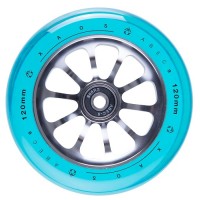 Колесо для трюкового самоката XAOS Spoke, 120 мм Blue (УТ-00018864)