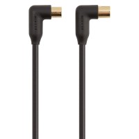 Кабель телевизионный Belkin угловой, 2m (F3Y056bf2M)