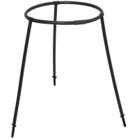 Кустодержатель КОМПЛЕКТ-АГРО Роза, 10 шт, черный (4607049640080)