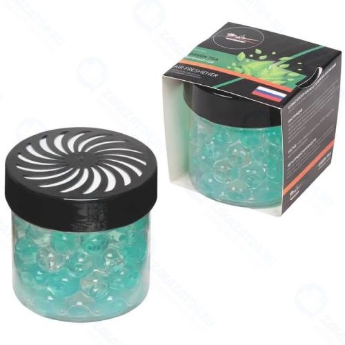 Ароматизатор Airline банка с гелевыми шариками, зеленый чай (AFSH184)