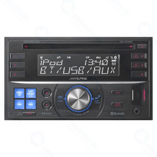Автомагнитола Alpine CD MP3 (СDE-W235BT)