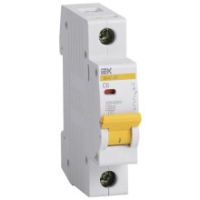 Выключатель Iek 1п C/ 6А ВА 47-29 Выключатель Iek 1п C/ 6А ВА 47-29