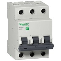 Выключатель Schneider Electric ВА 3П 16А C 4.5кА Easy 9