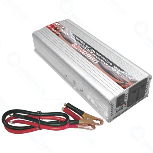 Автоинвертор AVS IN-1500W-24 (80325)
