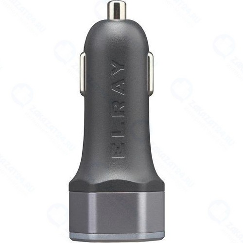 Автомобильное зарядное устройство Elray 2 USB, 4.8A (CC2U48HEX)