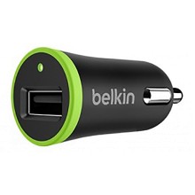 Автомобильное зарядное устройство Belkin Universal Car Charger 1xUSB 2,1А + кабель USB Type-C 1,8 м Black (F7U002bt06-BLK)