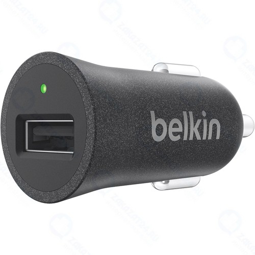 Автомобильное зарядное устройство Belkin 1xUSB 2,4А Black (F8M730btBLK)