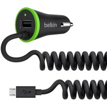 Автомобильное зарядное устройство Belkin Universal Car Charger 3,4A Black (F8M890BT04-BLK)
