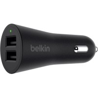 Автомобильное зарядное устройство Belkin 2xUSB 4,8А Black (F8M930btBLK)