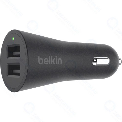Автомобильное зарядное устройство Belkin 2xUSB 4,8А Black (F8M930btBLK)