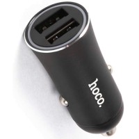 Автомобильное зарядное устройство HOCO RD5, 2 USB, 3,1 A Black (УТ000022085)