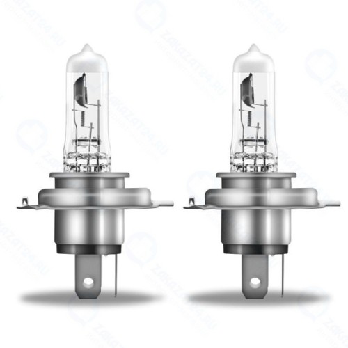 Лампы автомобильные галогенные Osram Night Breaker Silver H4, 2 шт (64193NBS-HCB)