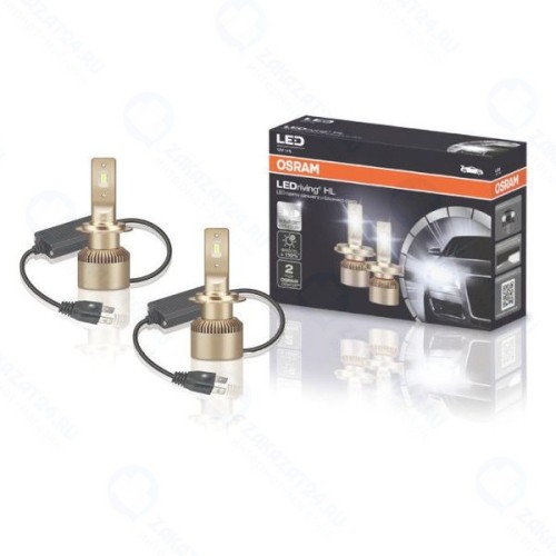 Лампы автомобильные светодиодные Osram H7 Ledriving, 2 шт (64210DWS)