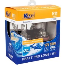 Автомобильные лампы Kraft Pro Long Life, 2 шт, H11, 12V, 55W (KT 700211)