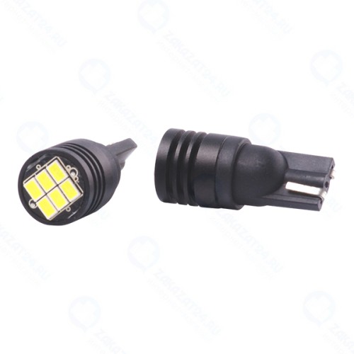 Автомобильные лампы VIZANT LED B342 5000K T10 5W5 600lm, белые, 2 шт