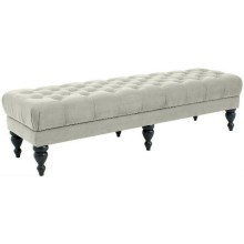 Банкетка OGOGO Jazz большая Italia-01, ножки черные Банкетка OGOGO Jazz большая Italia-01, ножки черные