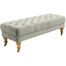 Банкетка OGOGO Jazz малая Italia-01, буковые ножки на колесиках Банкетка OGOGO Jazz малая Italia-01, буковые ножки на колесиках