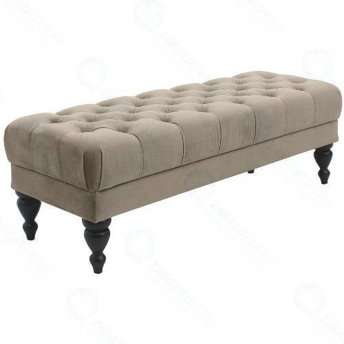 Банкетка OGOGO Jazz малая Italia-05, ножки черные