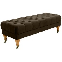 Банкетка OGOGO Jazz малая Italia-06, буковые ножки на колесиках Банкетка OGOGO Jazz малая Italia-06, буковые ножки на колесиках