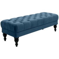 Банкетка OGOGO Jazz малая Italia-16, ножки черные