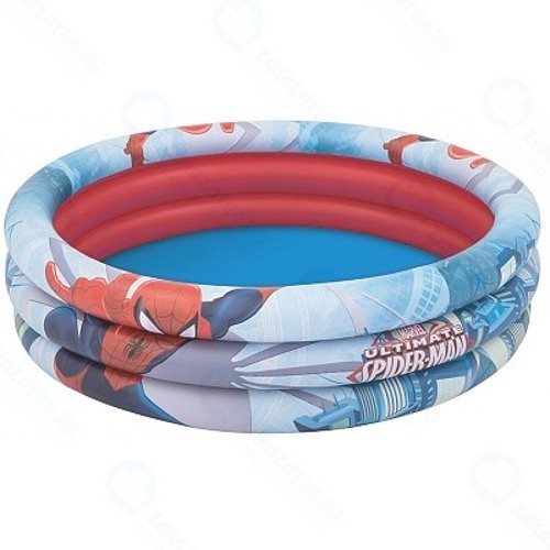 Надувной детский бассейн Bestway Spider-Man, 122х30 см, 200 л (бв98018)