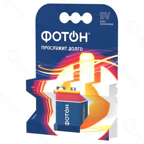 Батарейка Фотон 6LR61/крона 9V (22448)