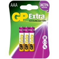 Батарейки GP Extra Alkaline ААА (LR03), 6 шт (24AX-2CR6)
