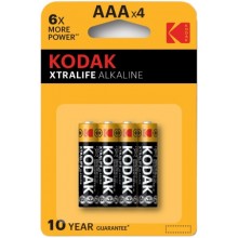 Батарейки Kodak Xtralife LR03-4BL [K3A-4] (30951990)