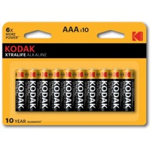 Батарейки Kodak Xtralife LR03-8+2BL [K3A-8+2] (30954694)
