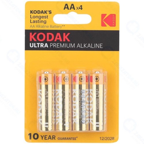 Батарейка Kodak LR6-4BL Ultra Premium (KAA-4 UD) (30959514)