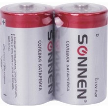 Батарейки Sonnen D (R20), 2 шт (451100) Батарейки Sonnen D (R20), 2 шт (451100)