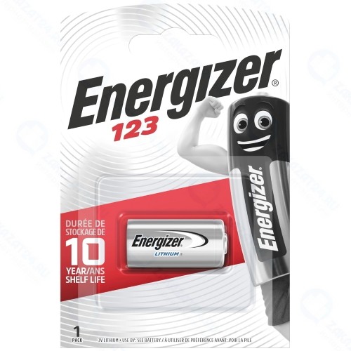 Батарейка Energizer 123 Lithium (628290)