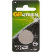 Батарейка GP литиевая, CR2430, 1 шт. (CR2430-CR1)
