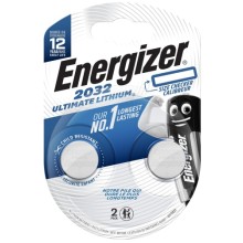 Батарейки Energizer Ultimate Lithium CR2032 BP2, 2 шт. (E301319300)