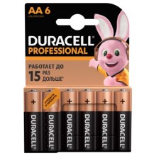 Батарейки Duracell LR6-6BL Professional