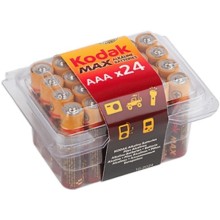 Батарейки Kodak Max LR03-24 plastic box