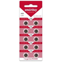 Батарейка часовая Smartbuy AG6-10B  (SBBB-AG6-10B)