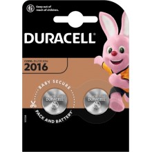 Батарейки Duracell литиевые CR2016-2BL, 2 шт